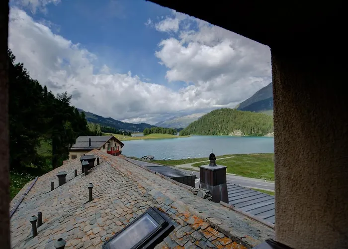 Chesa Munteratsch 1 1 2 Zimmewohnung 104 Typ D Apartman Silvaplana