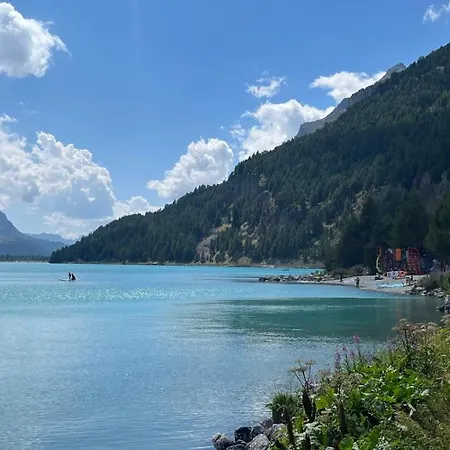 Chesa Munteratsch 1 1 2 Zimmewohnung 104 Typ D Апартаменты